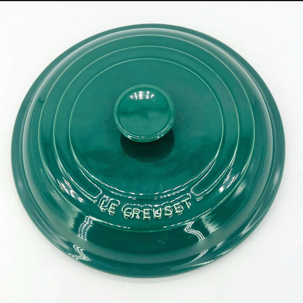Le Creuset Emerald Green Lid